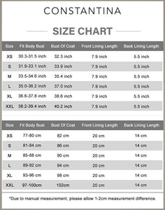 Ailes Size Chart