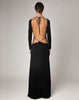 Sublime maxi in silky jersey black